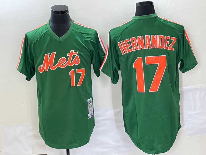 Men's New York Mets #17 Keith Hernandez Green Mesh Throwback Jersey,We sell and wholesale Men's New York Mets #17 Keith Hernandez Green Mesh Throwback Jersey on line form chian!